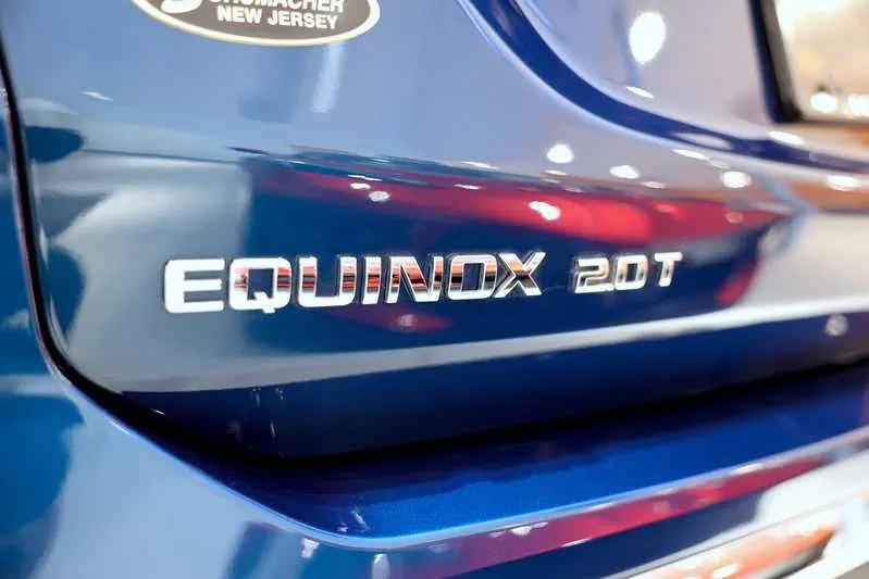 2021 Chevrolet Equinox Exterior Label