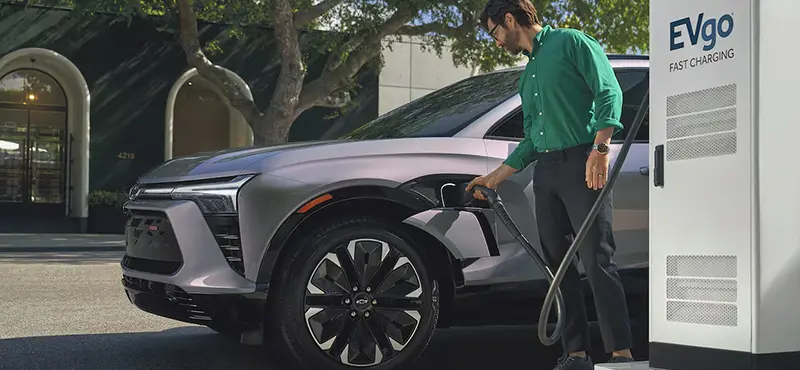 Chevrolet Blazer EV Charging