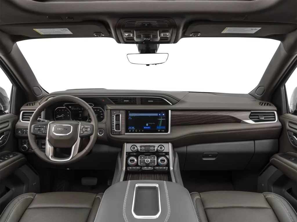 Upgraded interior on Yukon Denali