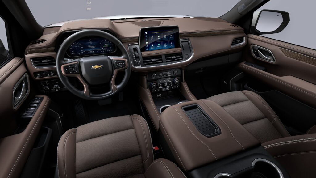 Chevy Tahoe interior
